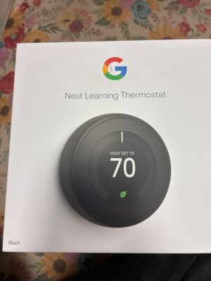 Google Nest Learning Thermostat- 3rd Generation - Black — Big Savings Outlet Mesa AZ