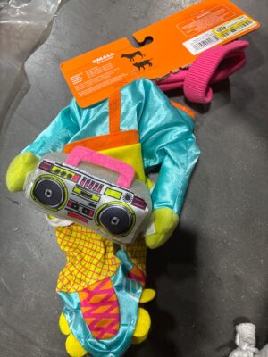 Halloween Retro Skater Dog and Cat Frontal Costume with Boombox Toy - Hyde and EEK! Boutique™ S — Big Savings Outlet Mesa AZ