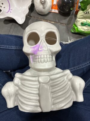 Halloween Skeleton Bust Decoration — Big Savings Outlet Mesa AZ
