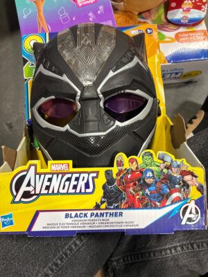 Hasbro Marvel Avengers Black Panther Vibranium Power FX Mask, Halloween Costume — Big Savings Outlet Mesa AZ