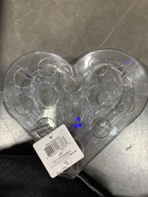 Heart Shaped Multi-Hole Flower Vase — Big Savings Outlet Mesa AZ