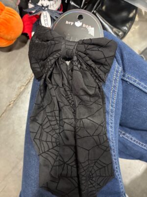 Hey Boo Halloween Spiderweb Hair Bow - Black — Big Savings Outlet Mesa AZ