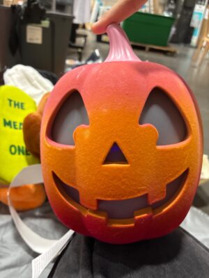 Holiday Time Light-Up Ombre Pumpkin Decoration — Big Savings Outlet Mesa AZ