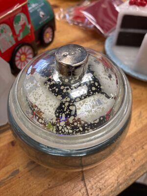 Holiday Time Mercury Glass Jar Ornament — Big Savings Outlet Mesa AZ