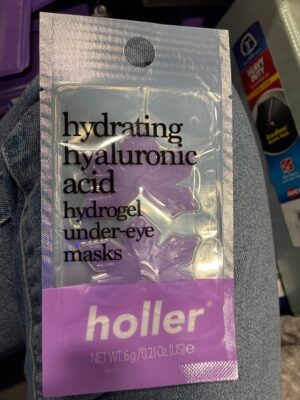 Holler and Glow Hydrating Hyaluronic Acid Hydrogel Under-Eye Masks - Snow To Glow - 0.21oz — Big Savings Outlet Mesa AZ