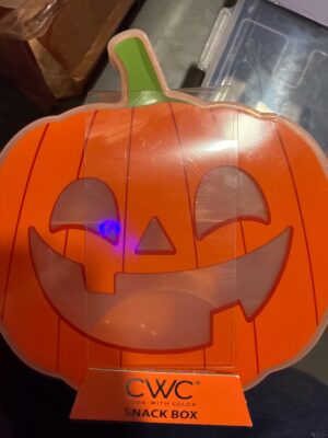 Cook With Color Halloween Pumpkin Snack Box — Big Savings Outlet Mesa AZ