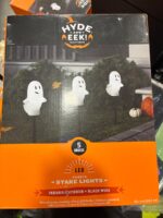 Hyde & Eek! Boutique 5-Count LED Ghost Halloween Stake Lights — Big Savings Outlet Mesa AZ