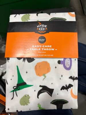 Hyde & Eek! Boutique 50x50 Halloween Tablecloth - Spooky Friends — Big Savings Outlet Mesa AZ