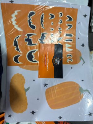 Hyde & EEK! Boutique Halloween Pumpkin Activity Placemat with Stickers — Big Savings Outlet Mesa AZ