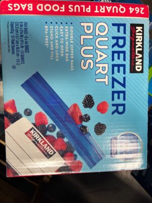 Kirkland Signature Freezer Quart Plus Food Bags — Big Savings Outlet Mesa AZ