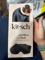 Kitsch Contour Pillow Eye Mask for Lashes - Black — Big Savings Outlet Mesa AZ
