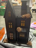 Light-Up Black Haunted House Halloween Decoration — Big Savings Outlet Mesa AZ