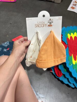 Little Snoopy Baby 2-Pack Hats — Big Savings Outlet Mesa AZ