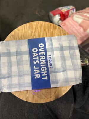 Mainstays 16oz Glass Overnight Oats Jar with Lid and Spoon — Big Savings Outlet Mesa AZ