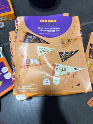 Mondo Llama Halloween Create-Your-Own Felt Pennants Kit — Big Savings Outlet Mesa AZ