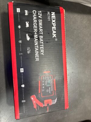 NEXPEAK NC101 12V Smart Battery Charger & Maintainer — Big Savings Outlet Mesa AZ