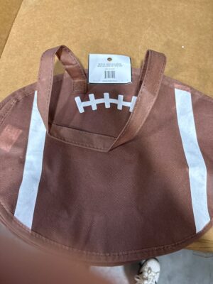 No Brand 2pk Game Day Reusable Bag Football Brown — Big Savings Outlet Mesa AZ