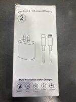 Nuinno 2-Pack 20W USB-C Wall Charger & USB-C to Lightning Cable Set — Big Savings Outlet Mesa AZ