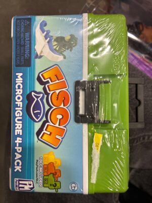 PhatMojo Fisch Collectible Action Figure Playset: Includes Four PVC Figures, Games Theme — Big Savings Outlet Mesa AZ