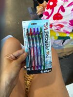 Pilot 5pk Precise V5 Art Deco Collection Rolling Ball Pens Extra Fine Point 0.5mm Assorted Inks — Big Savings Outlet Mesa AZ