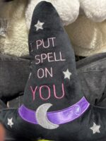 Plush Witch Hat with 'I Put A Spell On You' Embroidery — Big Savings Outlet Mesa AZ