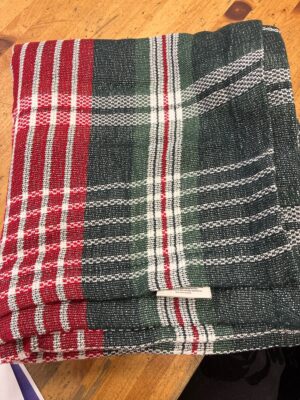 Red & Green Plaid Christmas Table Runner — Big Savings Outlet Mesa AZ