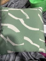 Room Essentials Printed Decorative Throw Pillow - Green/White — Big Savings Outlet Mesa AZ