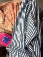S/M Striped Bath Robe With Kimono Collar Blue - Room Essentials™ — Big Savings Outlet Mesa AZ