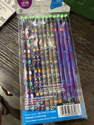Scribble Stuff 12ct Poly Bag Pencils Gaming — Big Savings Outlet Mesa AZ