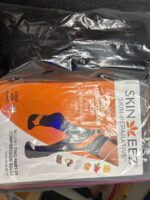 SKIN-EEZ Advanced Healing Compression Socks with Nutrient Infused Fabric, 2 Pairs, Black, Small/Medium — Big Savings Outlet Mesa AZ