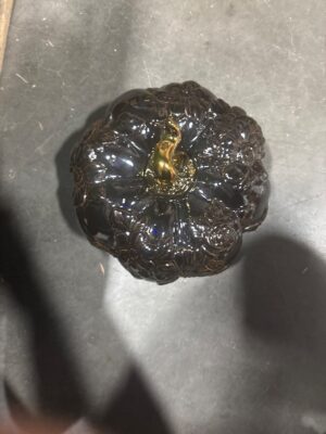 Small Halloween Ceramic Pumpkin Black - Threshold™ — Big Savings Outlet Mesa AZ
