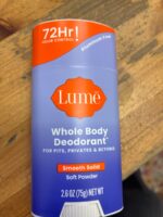 Lume Whole Body Deodorant Smooth Solid - Soft Powder, 2.6 oz — Big Savings Outlet Mesa AZ
