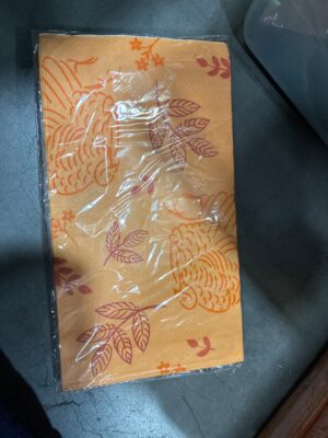 Spritz 20-Count Orange Rooster & Leaf Guest Towels — Big Savings Outlet Mesa AZ