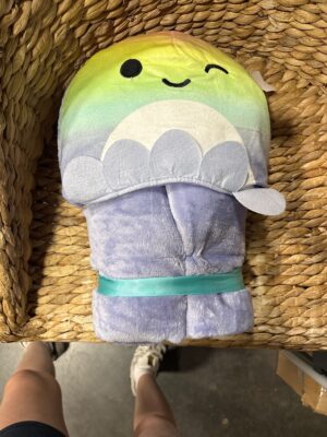 Squishmallows Opal the Octopus Hooded Throw Blanket, 50x30 inches — Big Savings Outlet Mesa AZ