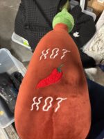 Sriracha Hot Sauce Bottle Plush Pillow — Big Savings Outlet Mesa AZ