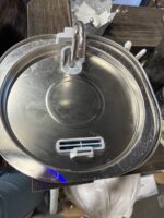 Stainless Steel Pet Water Fountain with Visible Water Level — Big Savings Outlet Mesa AZ