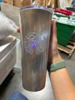 Starbucks 24oz Pearl Iridescent Cold Cup Tumbler with Straw — Big Savings Outlet Mesa AZ