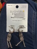 Sugarfix by BaubleBar Drop Dead Hottie Skeleton Dangle Earrings — Big Savings Outlet Mesa AZ
