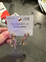 SUGARFIX by BaubleBar In The Loop Drop Earrings - Gold: Statement Zinc Post, 1.73" Length, 0.79" Width — Big Savings Outlet Mesa AZ
