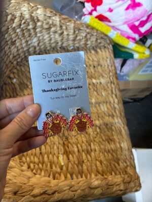 SUGARFIX by BaubleBar Thanksgiving Favorite Turkey Earrings — Big Savings Outlet Mesa AZ