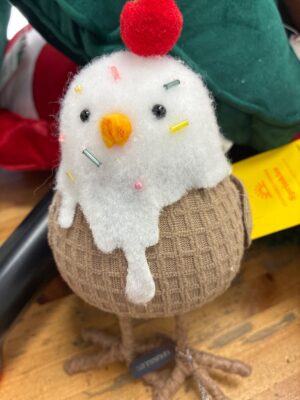 Sun Squad Sprinkles Ice Cream Bird Decorative Figurine — Big Savings Outlet Mesa AZ