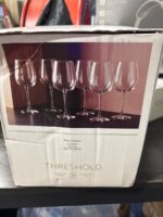 Threshold 18oz Hutton Wine Glasses - Set of 6 — Big Savings Outlet Mesa AZ