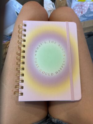 Undated Spiral Journal - What's the Best that Could Happen - Spritz™ — Big Savings Outlet Mesa AZ