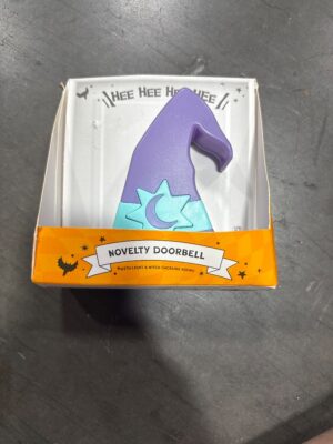 Vivitar Halloween Witch Hat Novelty Doorbell with Light & Sound — Big Savings Outlet Mesa AZ