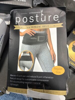 Vriksasana Posture Sacroiliac SI Joint Belt - Regular Size — Big Savings Outlet Mesa AZ