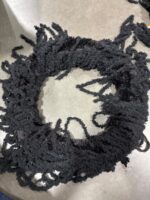 Way To Celebrate Halloween Black Shaggy Wreath, 18in — Big Savings Outlet Mesa AZ