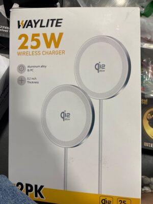 WAYLITE Qi2 Magnetic Wireless Charger 25W (2-Pack) — Big Savings Outlet Mesa AZ