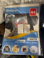 Welacer A4 Matte Double-Sided DTF Transfer Film Sheets - 150 Count — Big Savings Outlet Mesa AZ