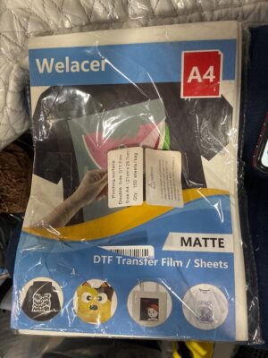 Welacer A4 Matte Double-Sided DTF Transfer Film Sheets - 150 Count — Big Savings Outlet Mesa AZ