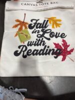 What a Novel Idea! Fall in Love with Reading Canvas Tote Bag — Big Savings Outlet Mesa AZ